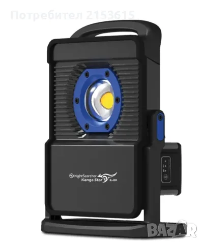 KangaStar 2.2K | 2200 Lumens LED ФЕНЕР ЛАМПА| Powertool Worklight use 18v Dewalt Milwaukee Metabo, снимка 3 - Други - 55506038