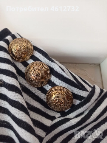 Оригинална тениска Balmain, снимка 4 - Тениски - 54849967