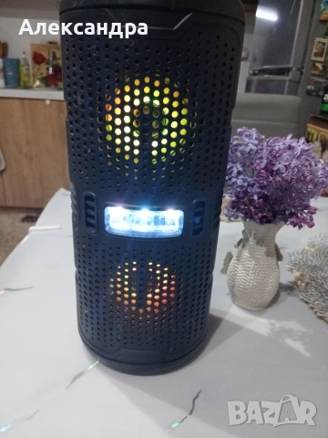 Двойна тонколона 2×3 инча,USB,FM Radio ,Bluetooth, LED Display/дистанционно управление, снимка 2 - Тонколони - 54655092