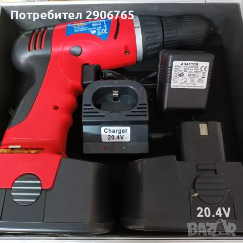 Акумолаторен винтоверт, снимка 3 - Винтоверти - 55487064