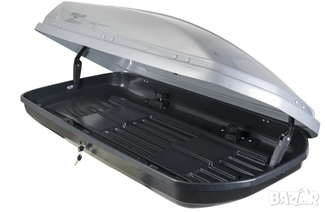 Автобокс (Багажник за таван) Perflex Eco Black 370 и 500 л., снимка 4 - Аксесоари и консумативи - 55171385