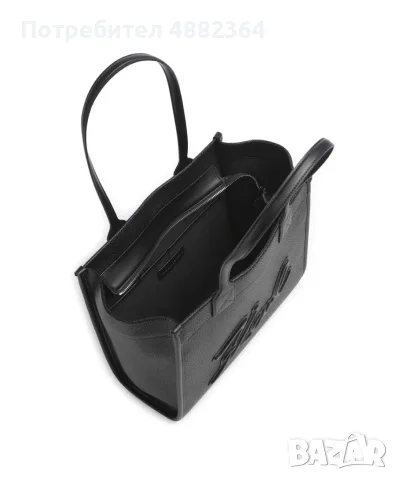 Чанта Karl Lagerfeld K/Skuare EW MD Tote Grainy, снимка 2 - Чанти - 55381697