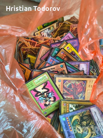 Цяла торба със стари Yu Gi Oh карти, снимка 3 - Антикварни и старинни предмети - 54312245