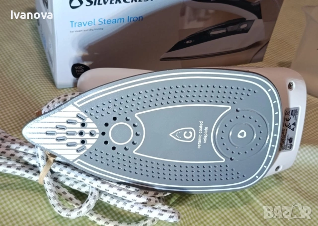 Нова ТУРИСТИЧЕСКА парна ютия SILVERCREST, снимка 5 - Ютии - 54897970