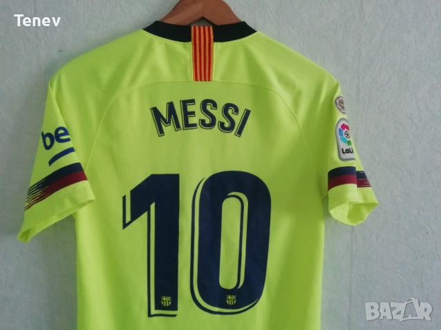 Barcelona Messi Nike 2018/2019 оригинална шампионска тениска фланелка екип Меси Барселона , снимка 5 - Тениски - 43369931