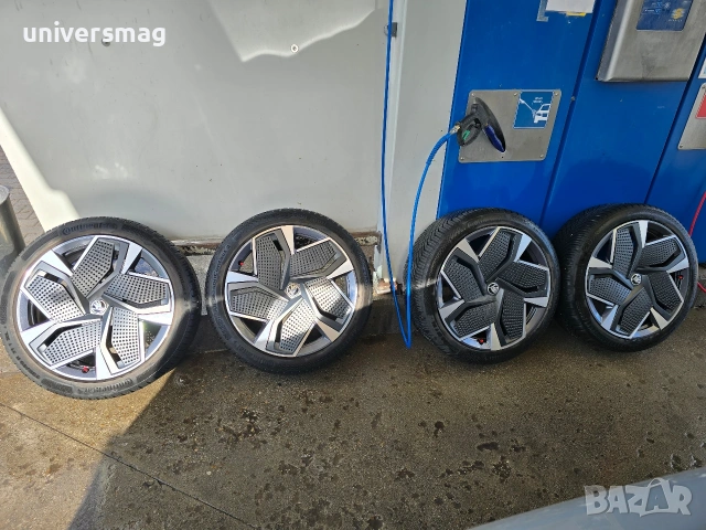 Оригинални джанти и гуми 5x112 8.5/9J 57.1мм от Skoda Enyaq VRS Coupe, снимка 2 - Гуми и джанти - 54569703