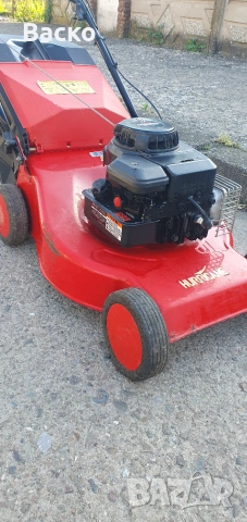 Бензинова косачка с кош Briggs Stratton , снимка 2 - Градинска техника - 55069782