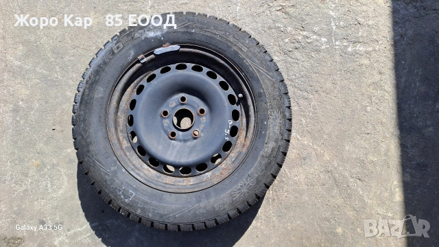 Желязна Джанта 15 цола 5x112 VW Passat 5.5 / Фолксваген Пасат 5.5 , снимка 9 - Гуми и джанти - 54274340