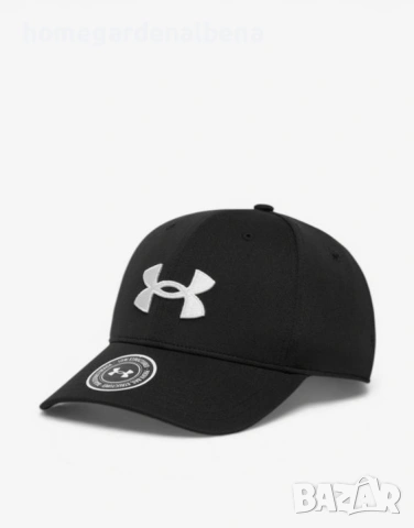 Under Armour Blitzing Low Adjustable Cap Black/White — Унисекс шапка с козирка Черно/Бяло, снимка 4 - Шапки - 54529764