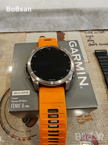 Garmin Fenix 8 Sapphire Amoled Titanium 51 mm, снимка 2 - Смарт часовници - 55380932