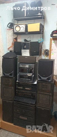 Аудио системи SONY - PANASONIC - AIWA- PHILIPS -JVC - SHARP - TECHNICS , снимка 10 - Аудиосистеми - 51622720