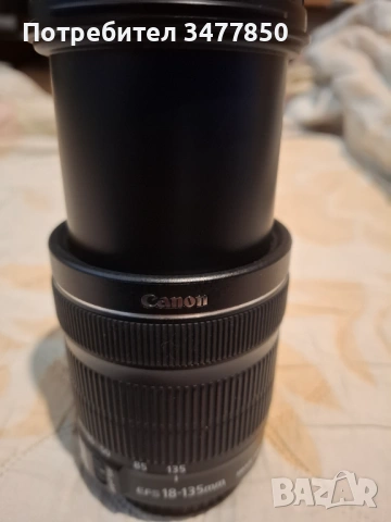 Обектив Canon EF-S 18-135 mm1:3,5-5,6 IS STM , снимка 5 - Обективи и филтри - 54443928