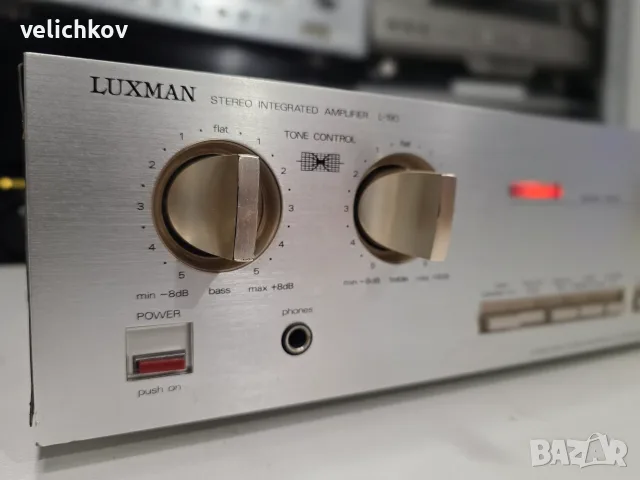 🔊 ЯКИЯТ ДИНОЗАВЪР ОТ ЗЛАТНАТА ЕРА НА HI-FI: LUXMAN L-190! 📻⚡, снимка 6 - Ресийвъри, усилватели, смесителни пултове - 55686823
