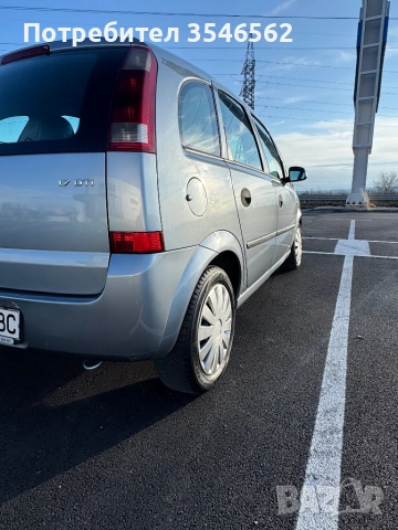 Опел Мерива 1.7 DTI, снимка 5 - Автомобили и джипове - 54091523