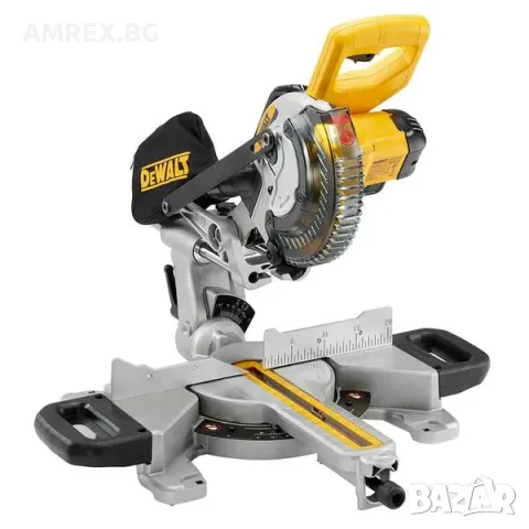 Настолен циркуляр с герунг DeWALT 1675 W – 305 мм, XPS система