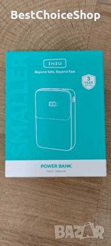 Мощна мини Power Bank 45W 10000mAh PD3.0 бързо зареждане, снимка 7 - Външни батерии - 54909792