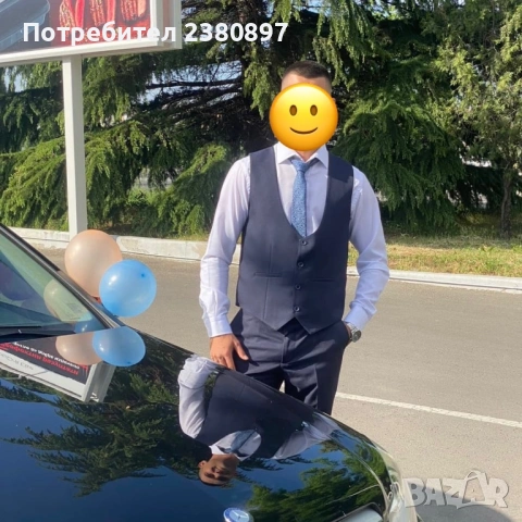 Мъжки официален костюм, снимка 3 - Костюми - 54704675