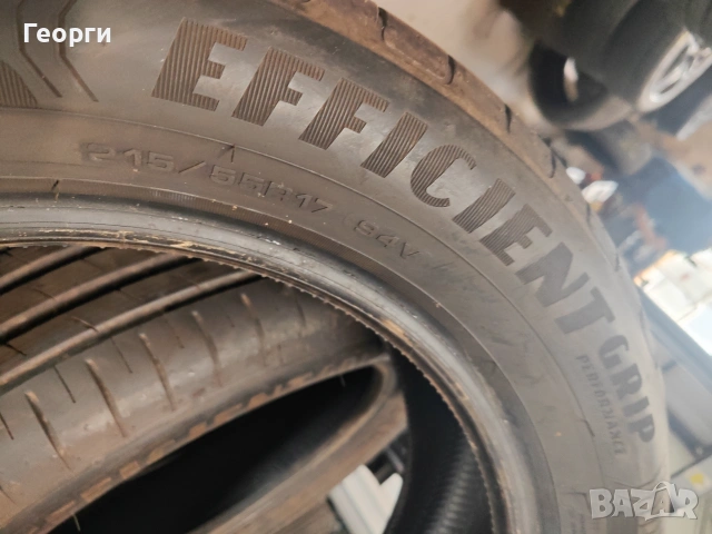 4бр.летни гуми 215/55/17 Goodyear, снимка 7 - Гуми и джанти - 55240670