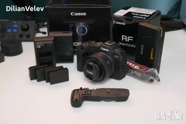 Canon R8 + RF 50mm f/1.8 STM