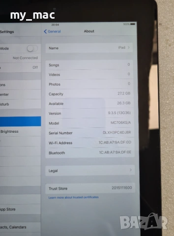 Apple iPad 3 A1416 32GB , снимка 6 - Таблети - 54781778