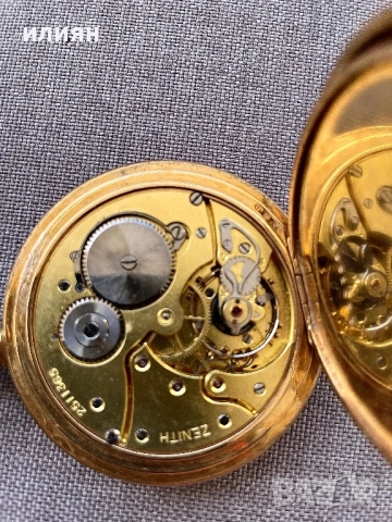 Джобен часовник. Zenith, снимка 13 - Други ценни предмети - 53759392