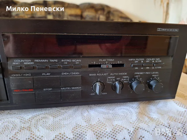 YAMAHA KX 500 STEREO CASSETTE DECK.MADE IN JAPAN., снимка 3 - Декове - 55582468