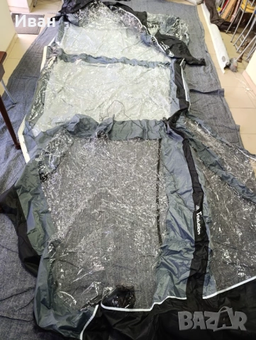 Надуваем, универсален форселт Sunncamp View Air 325 за каравана ,кемпер или ван. Тип тента -сенник, снимка 8 - Палатки - 54140886