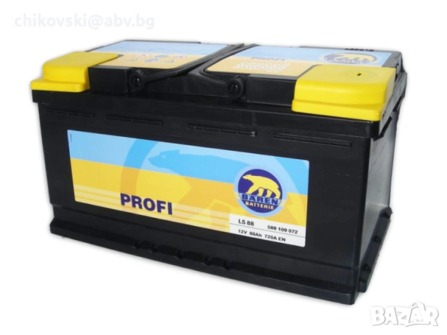 Акумулатор Baren Profi (88 A/h), 760A