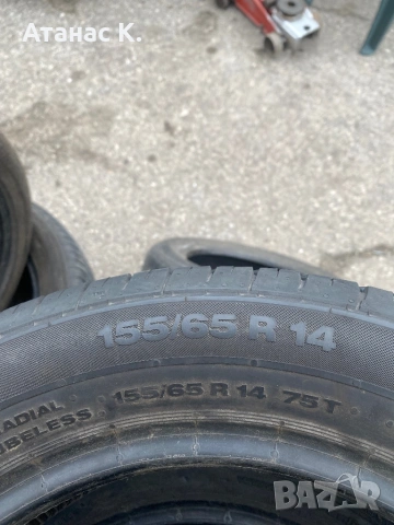 155 65 14, снимка 3 - Гуми и джанти - 53952922