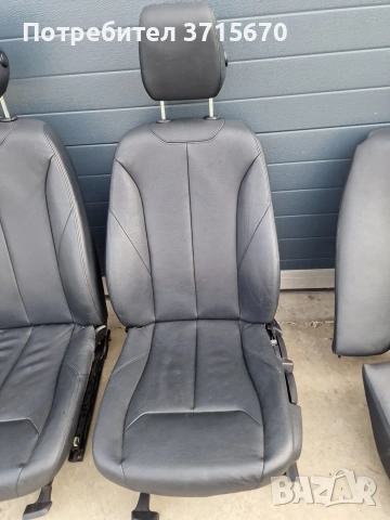 Кожен салон за BMW f30 седан с подгрев , снимка 4 - Части - 54739911