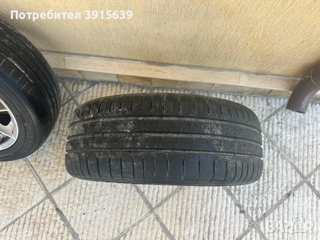 Летни гуми с Джанти за БМВ 205 55 16, снимка 2 - Гуми и джанти - 55100485