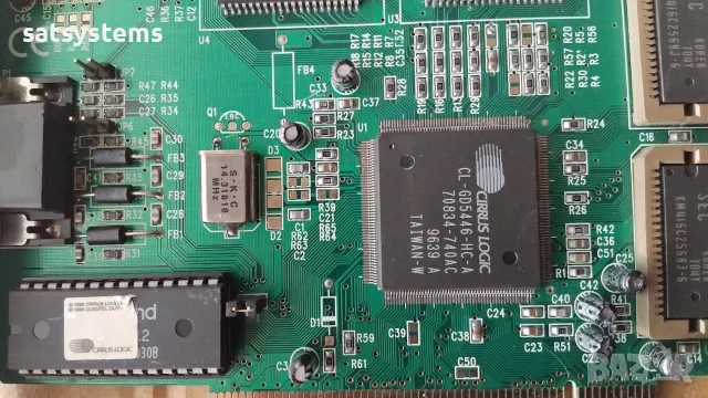Видео карта Cirrus Logic CL-5446 2MB PCI, снимка 7 - Видеокарти - 55335805