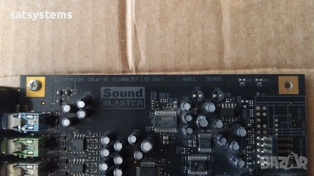 Звукова карта Creative Labs Sound Blaster X-Fi Titanium SB0880 PCI-e , снимка 8 - Други - 54823628