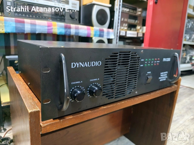 Dynaudio PA 1200 Музикално Стъпало, снимка 2 - Ресийвъри, усилватели, смесителни пултове - 55251647