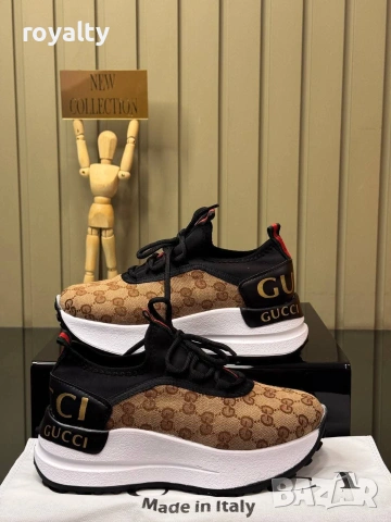 Gucci Нови Дамски Маратонки [36-40 Номер] с Кутия 