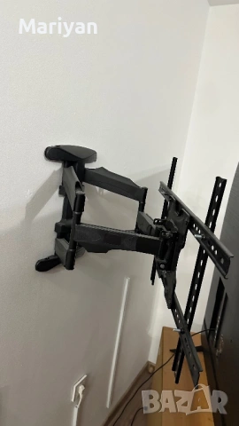 Стойка за ТВ за стена 75”, снимка 2 - Части и Платки - 54089317