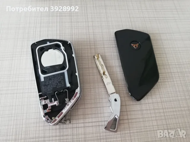 Оригинален Smart / Keyless GO ключ за Cupra, Seat & VAG (433 MHz), снимка 8 - Аксесоари и консумативи - 55596495