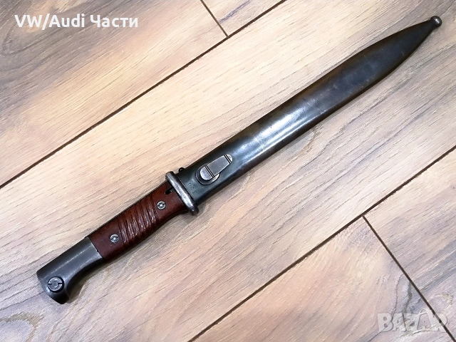 Немски щик нож байонет Маузер К98 W.K.C Solingen , снимка 5 - Антикварни и старинни предмети - 54933407