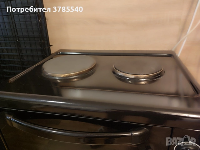 Готварска Печка - Елдом Отлично състояние!, снимка 4 - Печки, фурни - 54493040