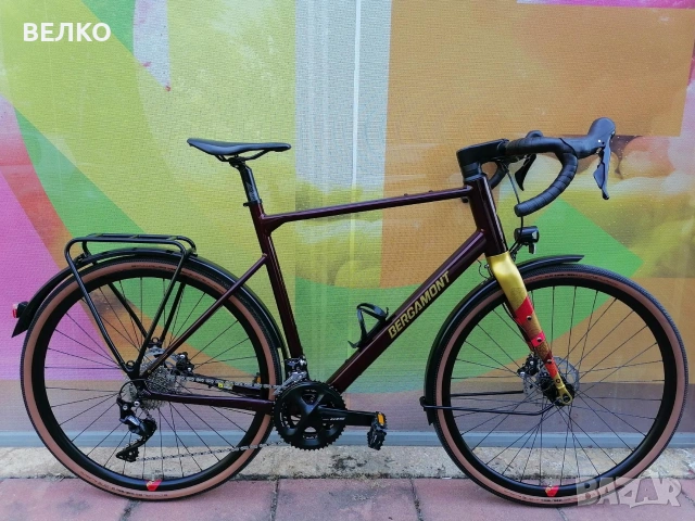 Гравел велосипед Bergamont Grandurace RD 7 * 2x11 * 61 см * Shimano 105 * 2022 г , снимка 2 - Велосипеди - 55067999