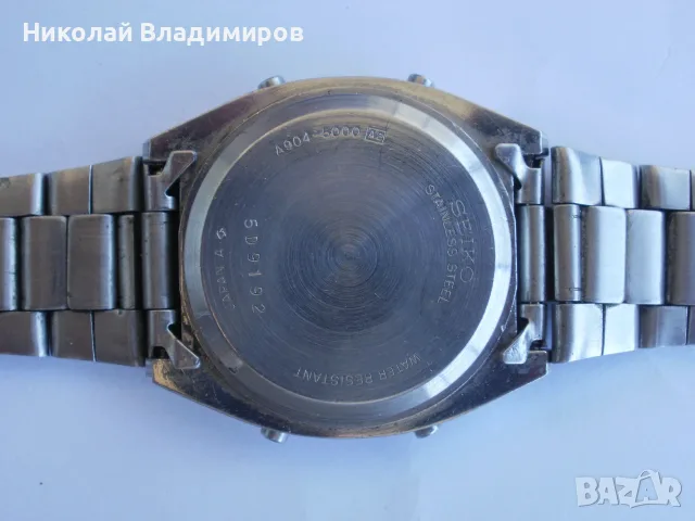 Дигитален Сейко Seiko Японски оригинален мъжки ръчен часовник, снимка 4 - Мъжки - 55507792