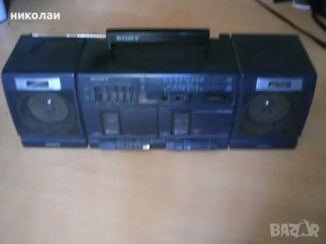 SONY радиокасетофон работи, снимка 5 - Други - 49175270