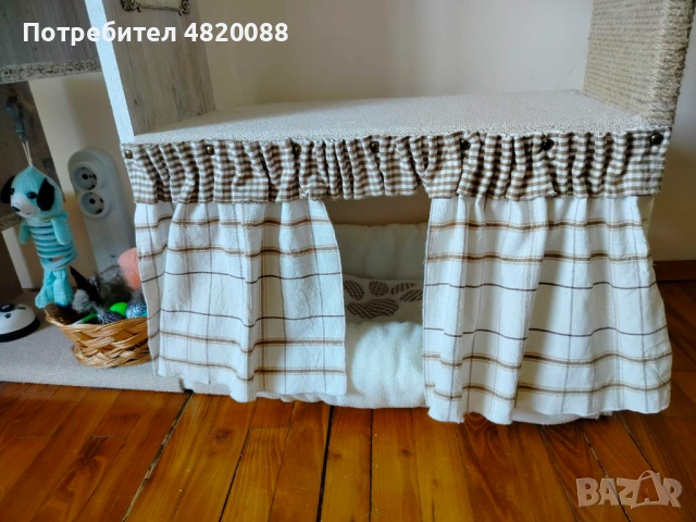 Котешка катерушка ПДЧ, ръчна декорация, УНИКАТ, снимка 11 - За котки - 54490982