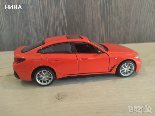 Метална количка BMW i4 M50 !!!, снимка 4 - Колекции - 55314907