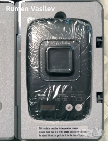Бижутерска везна Tanita 1478 Mini Carat Scale, снимка 2 - Електронни везни - 55382201