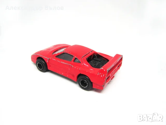 Стара Метална количка Ferrari F40 N280 Majorette 1:58 Франция, снимка 3 - Колекции - 55395620