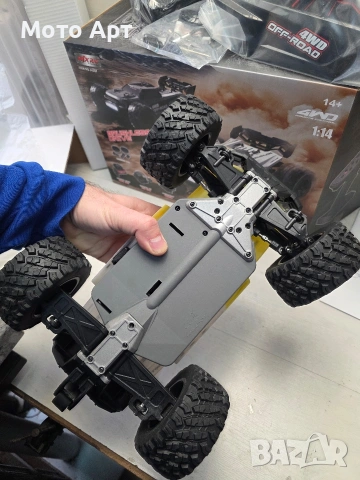 RC Количка MJX Hyper Go 14207 1/14 80KM/H Brushless RC Car 4WD - Нова, снимка 9 - Други спортове - 45025320