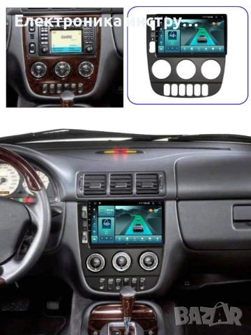 Android мултимедия GPS навигация CarPlay Android Auto + Камера – за Mercedes ML W163 1997-2002, снимка 4 - Аксесоари и консумативи - 54036893
