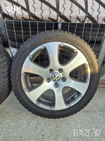 Джанти CMS 17 цола , 5х112 , 6.5j ,et42 , 205/50/17 Vw Skoda Audi Se, снимка 5 - Гуми и джанти - 54484709