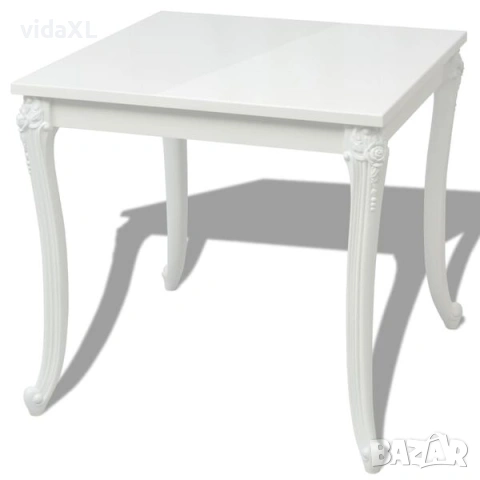 vidaXL Трапезна маса, 80x80x76 см(SKU:243382)
